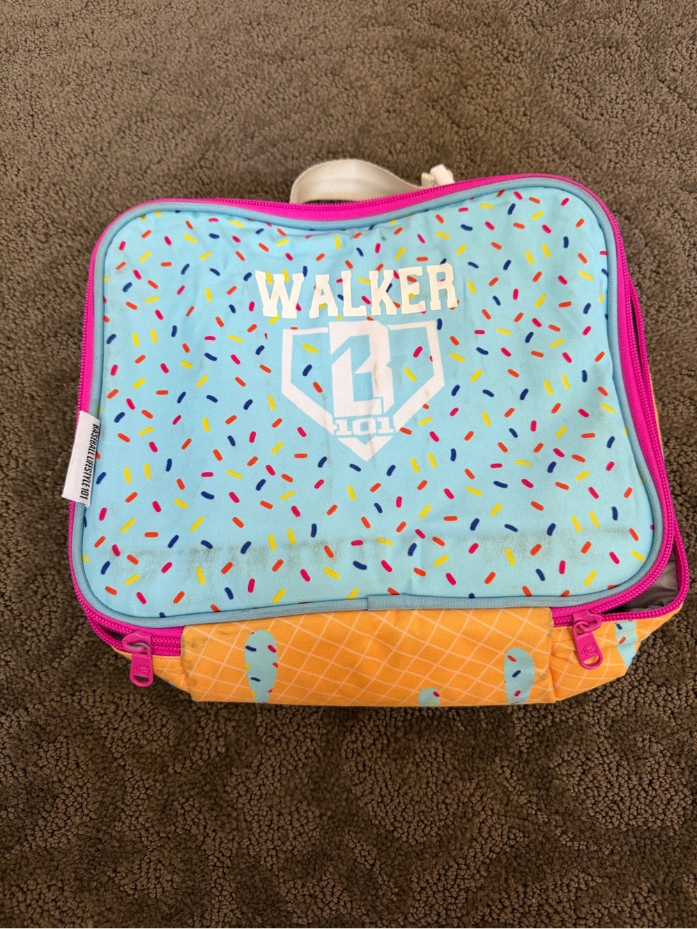 Baseball Lifestyle 101 Lunch Bag BL101
